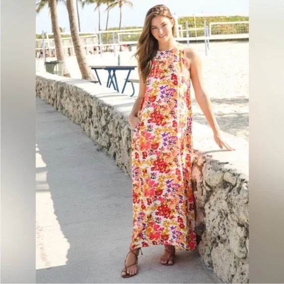 long maxi dress red Women's Something Good Wine Red Floral Applique Maxi Dress | Size: Xs